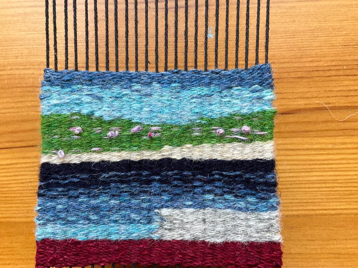 YOP13 Week 43/53 – Tapestry weaving sample, gardening and flat pack furniture